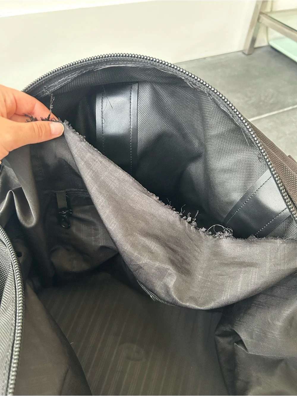 Tumi Black Men's Travel Duffel Bag